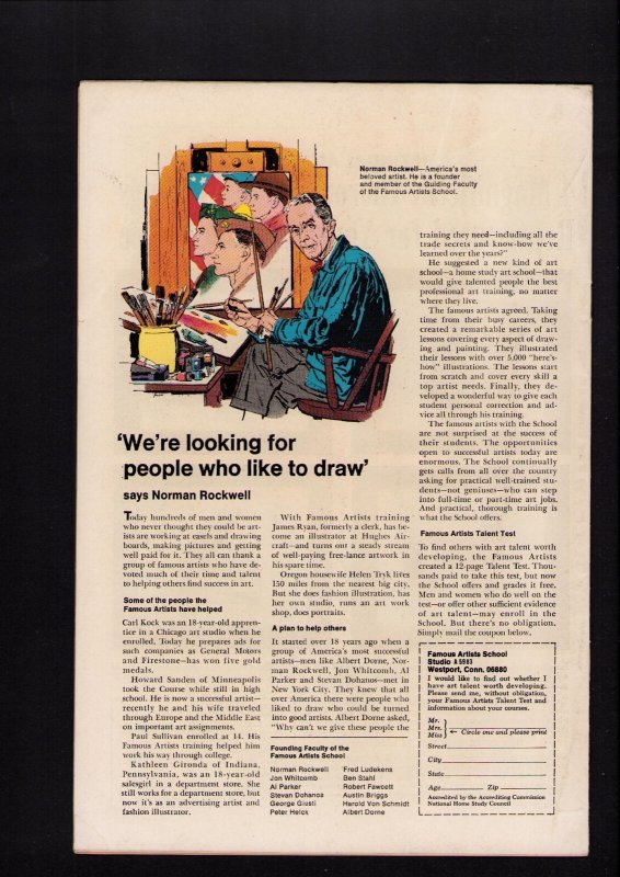 Avengers #61 - JOHN BUSCEMA COVER ART! (4.0) 1969