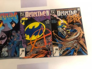 3 DC Comics  Detective Comics #607 608 609   Superman Batman        102 KE6