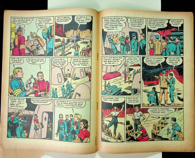 Four Color #421 - Tom Corbett Space Cadet (1952, Dell) - Good