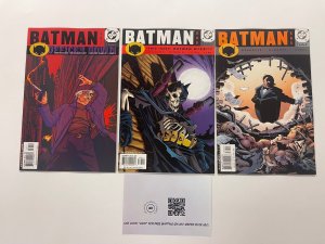 3 Batman DC Comic Books # 585 586 587 Joker Robin Gotham Catwoman Ivy 2 J815