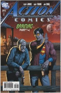 Action Comics #869 (2008)  GARY FRANK GEOFF JOHNS Supergirl Appearance