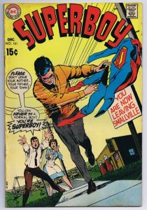 Superboy #161 ORIGINAL Vintage 1969 DC Comics