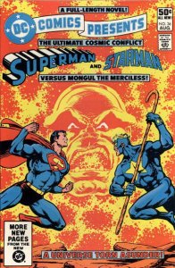 DC Comics Presents #36 VF ; DC | Superman Starman Mongul Starlin
