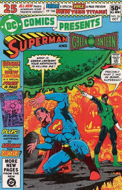 DC Comics Presents #26 VG ; DC | low grade comic 1st Appearance Teen Titans