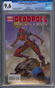 DEADPOOL MERC WITH A MOUTH #7 CGC 9.6 1ST LADY DEADPOOL 3RD THIRD PRINTING