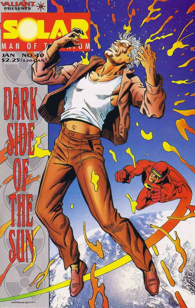 Solar, Man of the Atom 40 VF ; Valiant Comic Books Modern Age