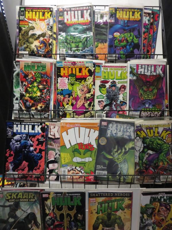 Kochcomics Marvel HULK & Spinoffs Lot of 191 WYSIWYG 1980s-00s  Byrne David SWB