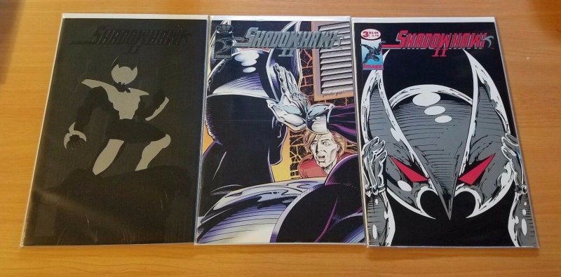 Shadowhawk II 1-3 Complete Set Run! ~ NEAR MINT NM ~ 1993 Image Comics