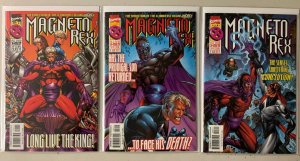 Magneto Rex set #1-3 3 diff 8.0 (1999)