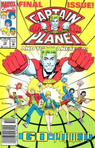 Captain Planet and the Planeteers #12 (Newsstand) FN ; Marvel