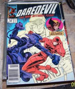  DAREDEVIL  # 248 MARVEL 1987 + WOLVERINE BUSHWACKER MATT MURDOCK  attorney