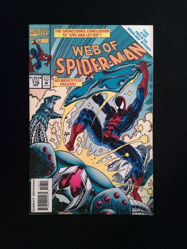 Web Of Spider Man #116  MARVEL Comics 1994 VF/NM 