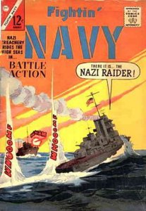 Fightin' Navy #111 FN ; Charlton | vs Nazi Raider