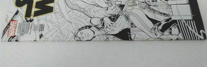 Star Wars #001 Variant QUESADA Wrap SKETCH Cover 2015 1:500 Marvel