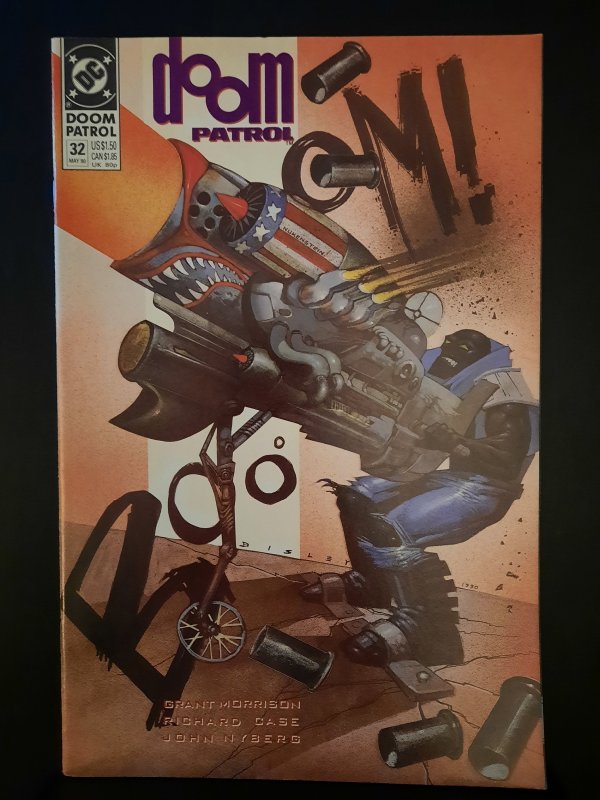 Doom Patrol #32 (1990) VF 1ST DECREATOR