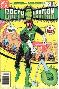 Green Lantern 181  VF  1984  Dave Gibbons!  Hal Jordan Quits!