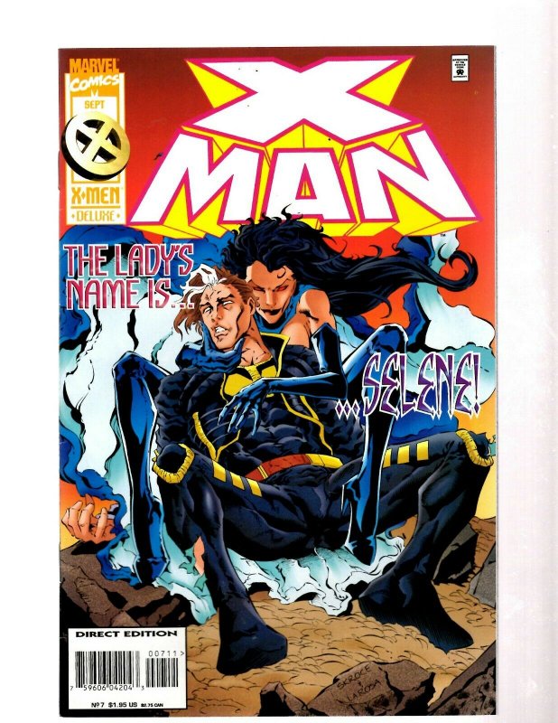 Lot of 12 X-Man Marvel Comic Books #1 2 3 4 5 6 7 8 9 10 11 12 GK49