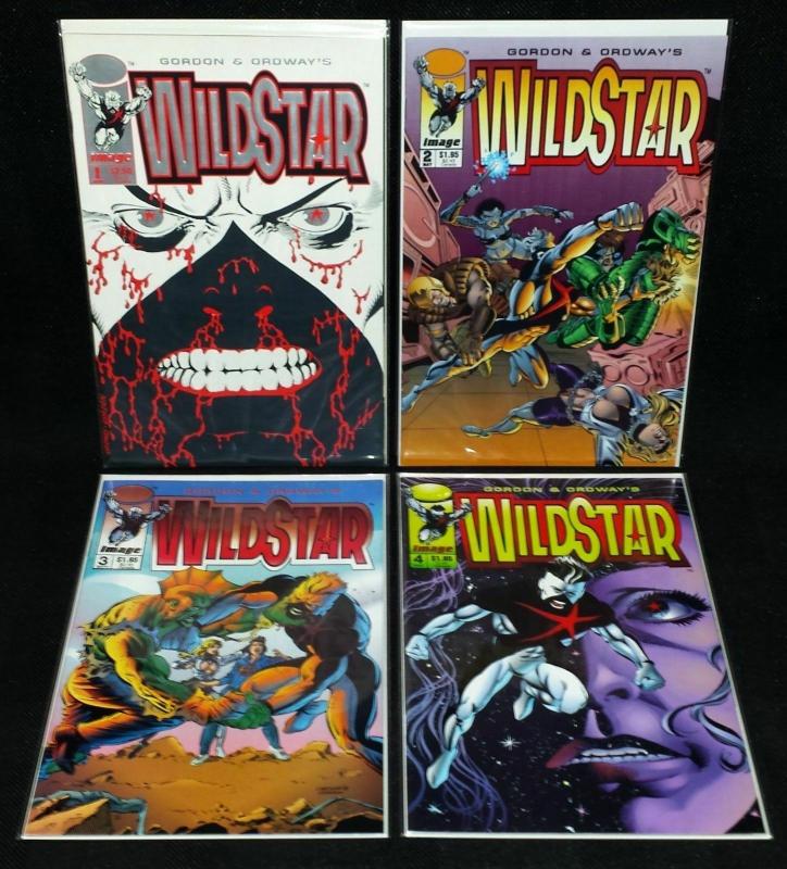 Wildstar #1,2,3,4 Set (Image, 1993) VF/NM