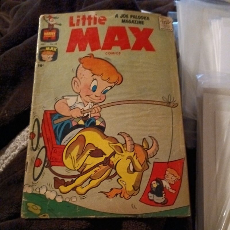 Little Max 65 Harvey comics 1960 Silver age early Richie rich appearance 1st prt 