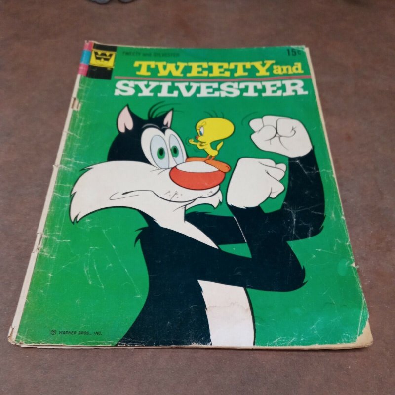 Tweety And Sylvester 5 Issue Silver Bronze Age Cartoon Comics Lot Run Set...