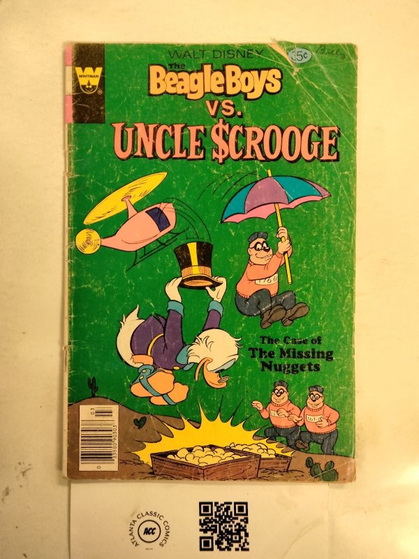 Walt Disney Beagle Boys VS Uncle Scrooge #1 GD Whitman Comic Books 5 HH57