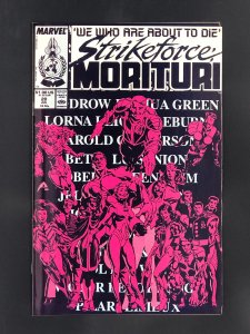 Strikeforce: Morituri #20 (1988)