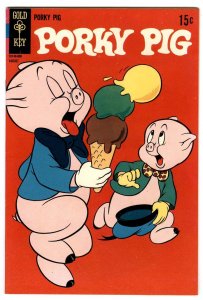 Porky Pig #19 August 1968-Gold Key HIGH GRADE VF/NM CLASSIC Ice Cream Cone Cover