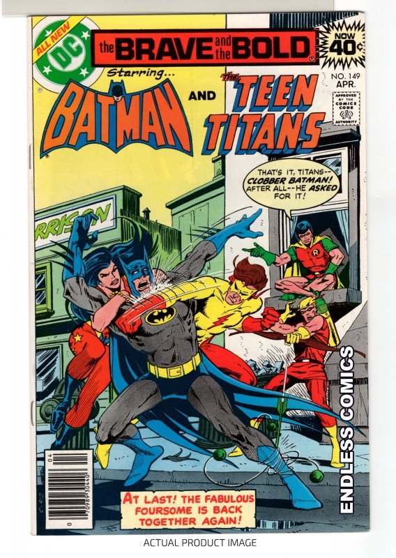 The Brave and the Bold #149 (1979) High Grade! Newsstand - [470•ECA1]