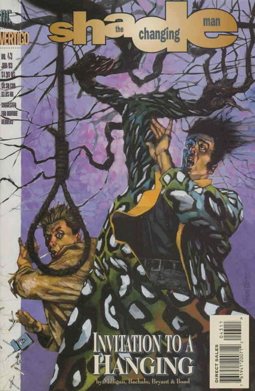 Shade, the Changing Man (2nd Series) #43 VF/NM; DC | save on shipping - details