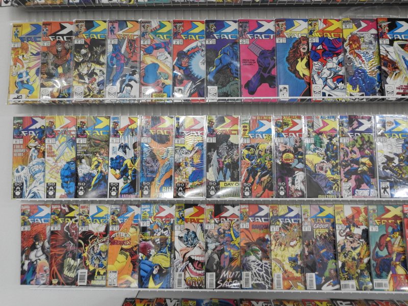 Huge Lot 180+ Comics W/ X-Factor #1-130 Solid Run, Spidey+ Avg VF- Condition!