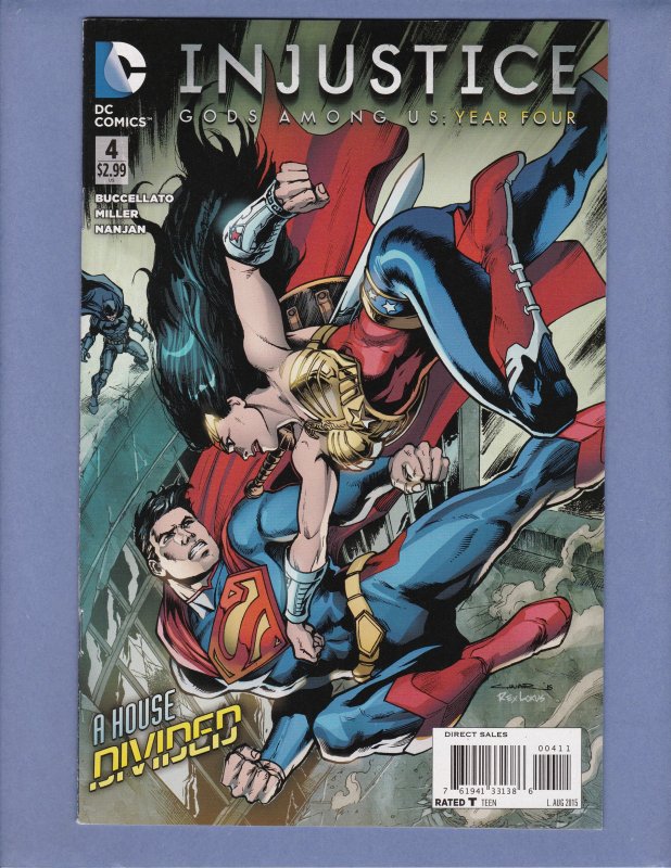 Injustice Gods Among Us Year Four #4 NM- Batman DC 2015