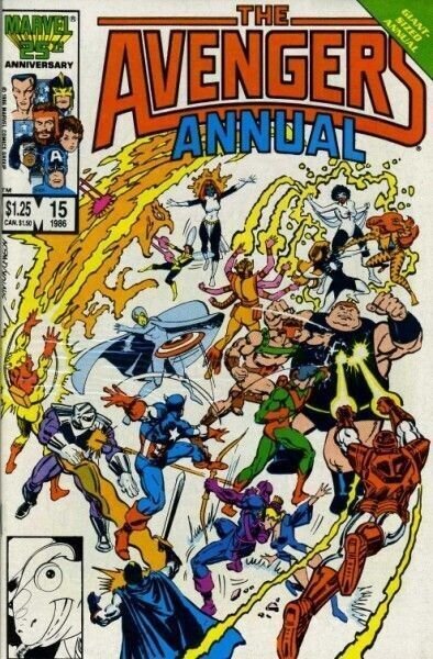 Avengers Annual #15 Marvel Comics Very Good to Fine Condition 