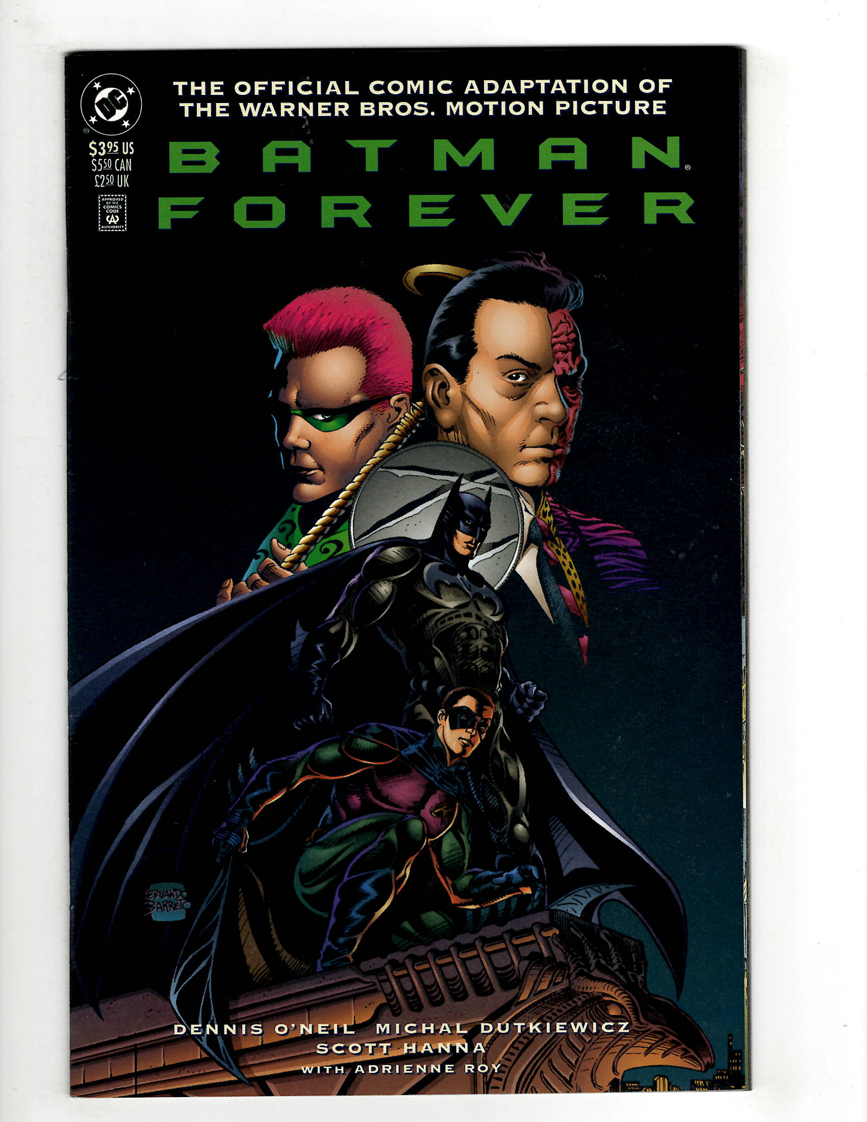 Batman Forever: The Official Adaptation of the Warner Bros. Motion Picture  #1... | Comic Books - Modern Age, DC Comics / HipComic