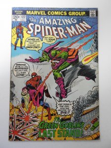 Amazing Spider-Man #122 VG Condition moisture stain