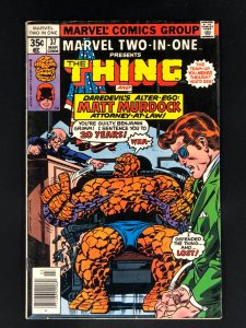 Marvel Two-in-One #37 (1978) The Thing & Matt Murdock!