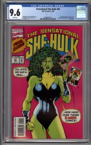 The Sensational She-Hulk #60 (1994) LAST ISSUE! CGC 9.6 NM+