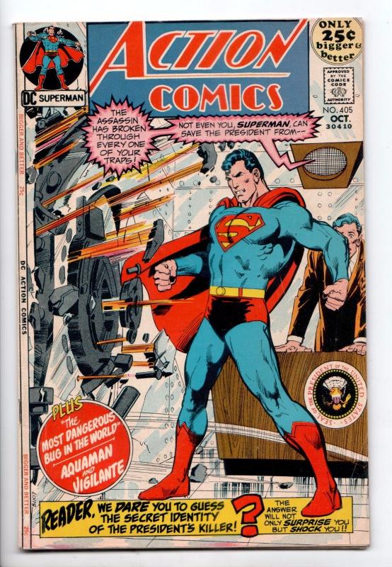 Action Comics #405 - Neal Adams/Superman (DC, 1971) - VG/FN