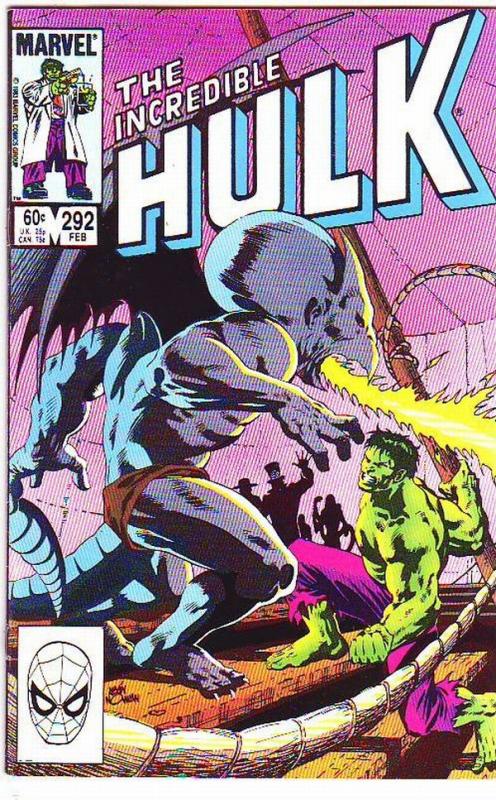 Incredible Hulk #292 (Jan-85) NM- High-Grade Hulk
