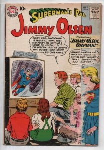 SUPERMAN'S PAL JIMMY OLSEN #46 VG/FN, SuperGirl Orphan, 1960, more in store