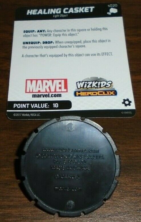 Healing Casket s020 Marvel Heroclix The Mighty Thor
