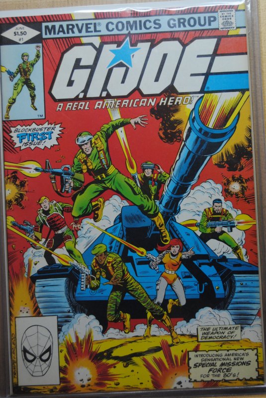 G.I. Joe: A Real American Hero #1 (1982) First Print !!