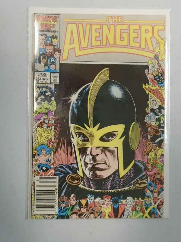 Avengers #273 Marvel 25th anniversary cover 8.0 VF (1986)