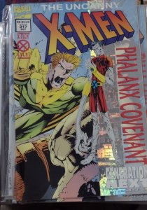 UNCANNY X-MEN # 317  1994 MARVEL phalanx covenant key 1st blink foil variant
