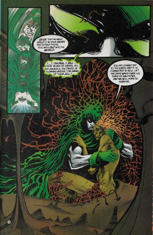 From DC's THE FINAL NIGHT maxi-series: GL PARALLAX #1 & SPECTRE #47 • (1996)