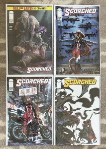 Spawn Scorched #37,38,39,40 Todd McFarlane NM Lot Image Comics
