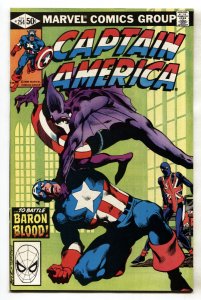 Captain America #254 comic book 1980 1st Joseph Chapman