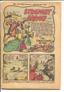 Straight Arrow #13 1951- ME-Fred Meagher Indian art-Red Hawk-Bob Powell-P 