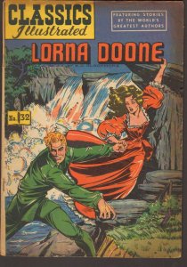 Classics Illustrated #32 - Lorna Doone (5.5) - WH