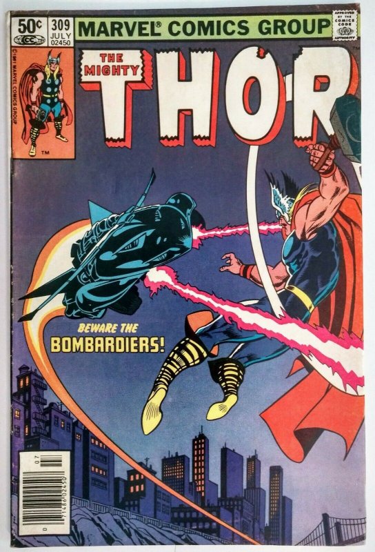 The Mighty Thor #309, MARK JEWELERS EDITION