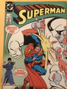 SUPERMAN #6 : DC 6/87 VF-; John Byrne & Karl Kesel